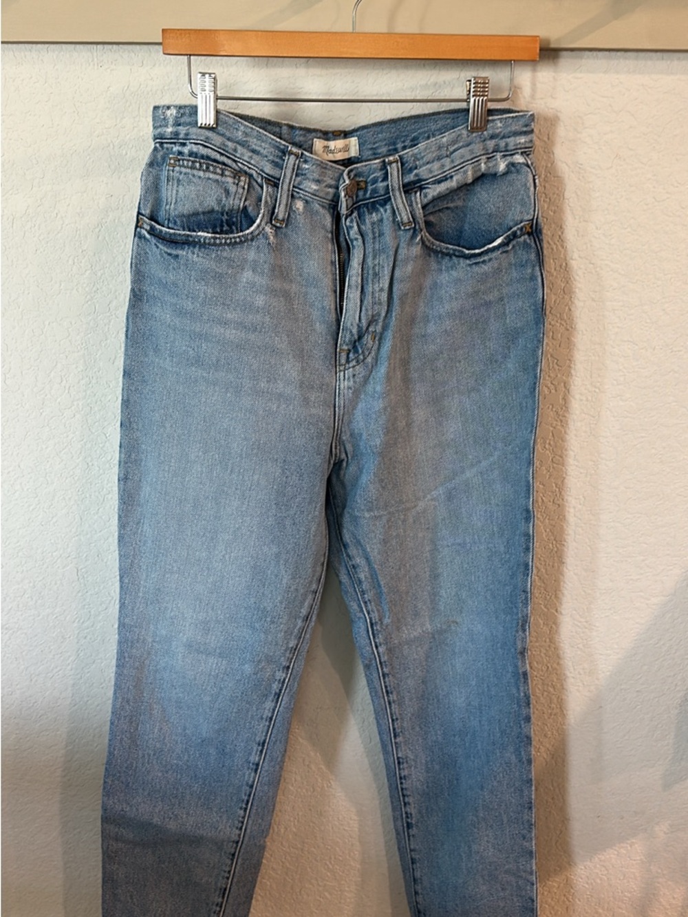 Madewell high rise The Mom Jean - Classic Straight Fit